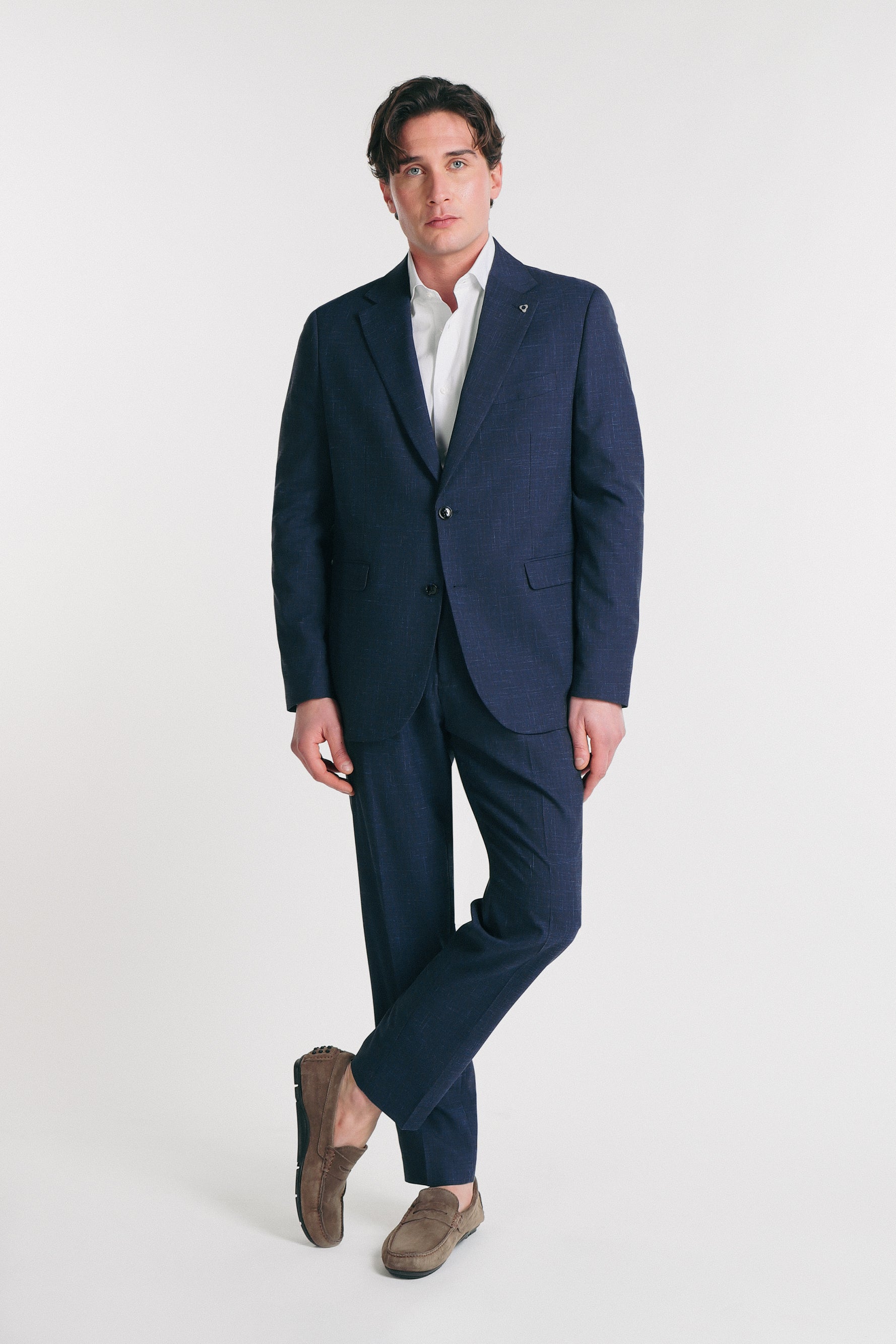 GIACCA DA COMPLETO COMFORT FIT BLEU