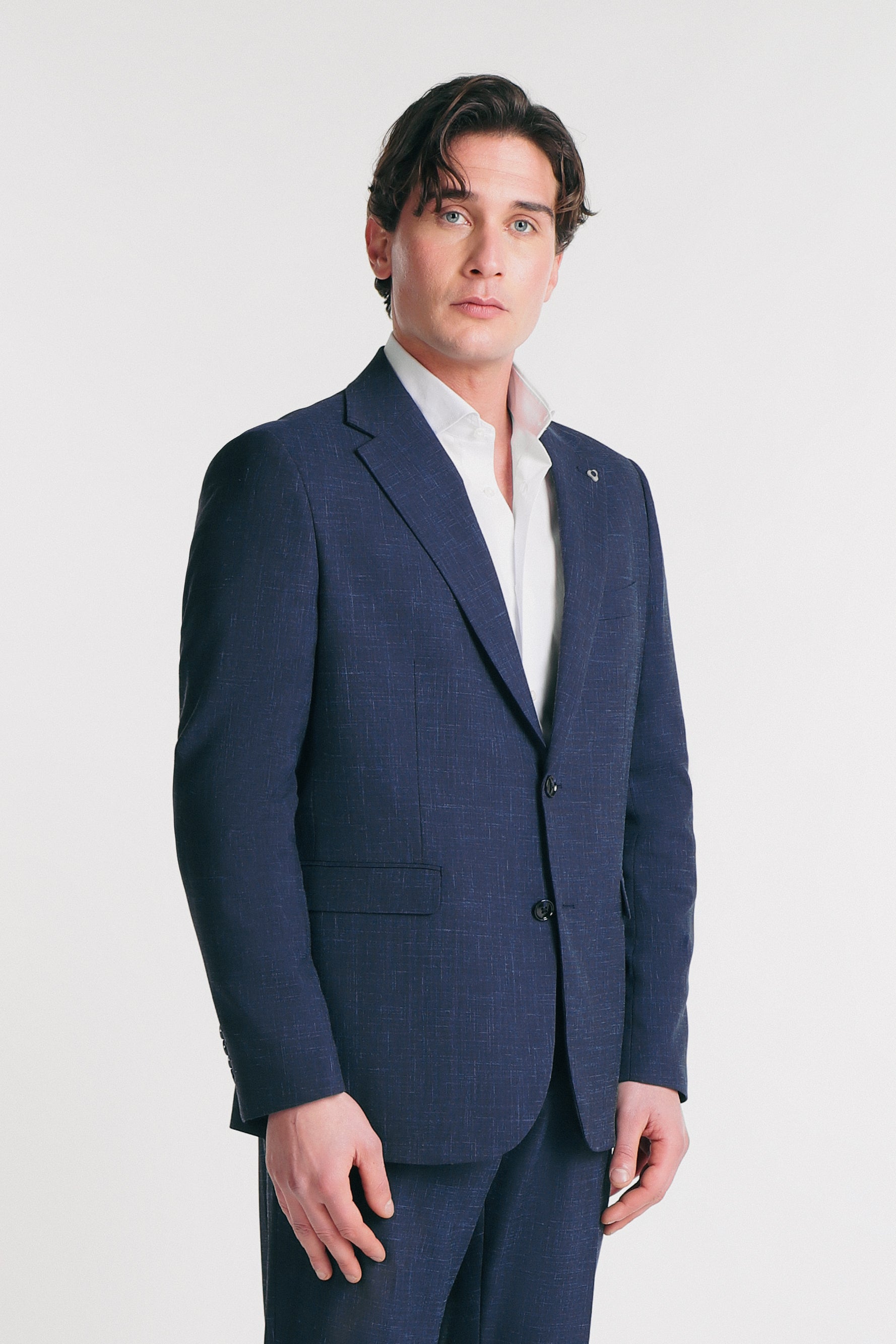 GIACCA DA COMPLETO COMFORT FIT BLEU