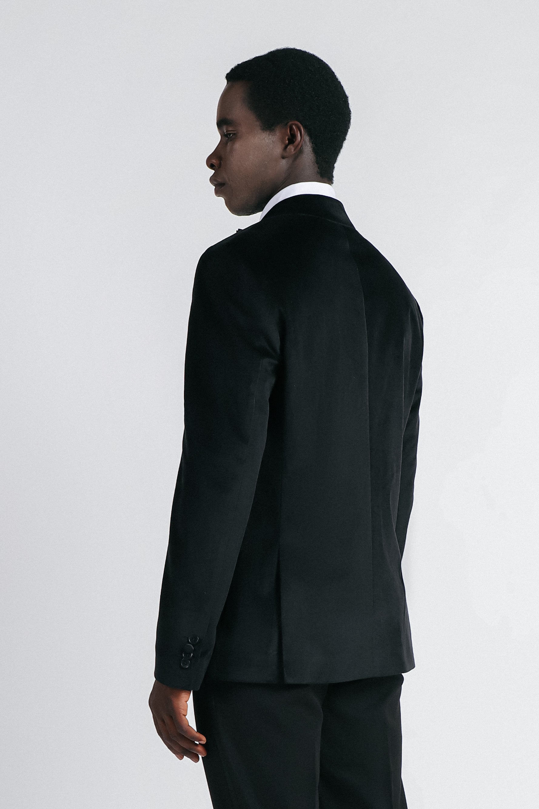 GIACCA SMOKING NERO