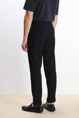 PANTALONE DA ABITO COMFORT FIT BLEU
