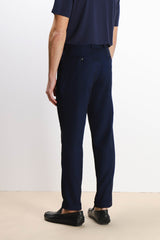 PANTALONE DA ABITO BLEU