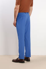 PANTALONE DA ABITO SENZA RISVOLTO BLUETTE