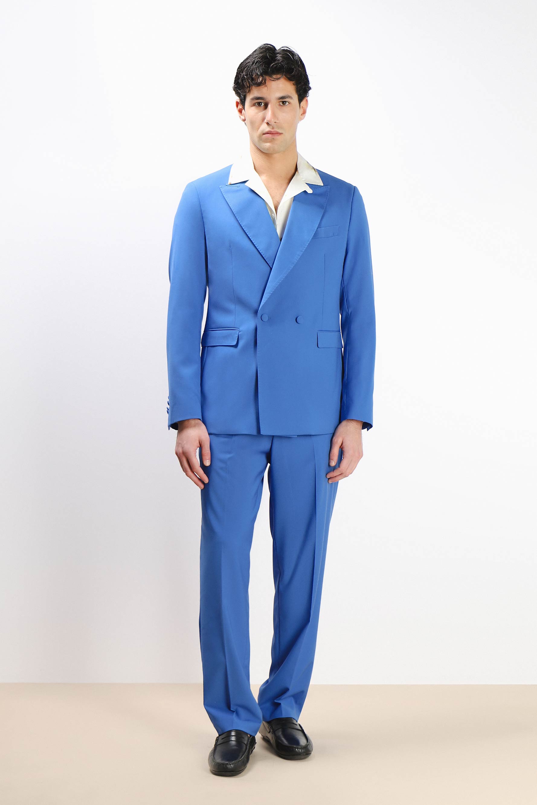 PANTALONE DA ABITO OVER FIT BLUETTE