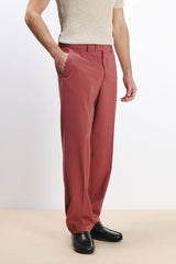 PANTALONE DA ABITO OVER FIT CIPOLLA