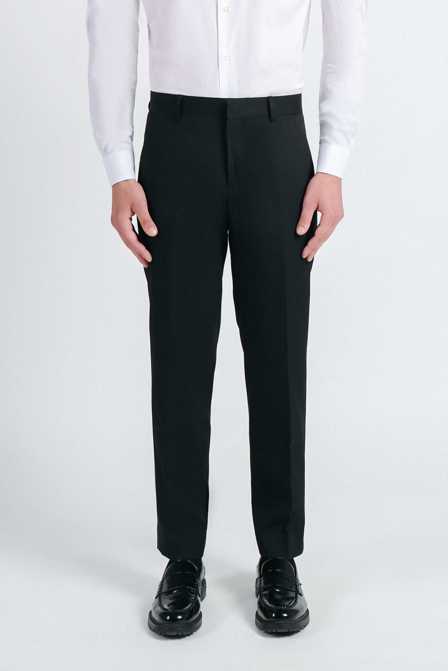 PANTALONE SMOKING NERO