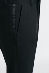 PANTALONE SMOKING NERO