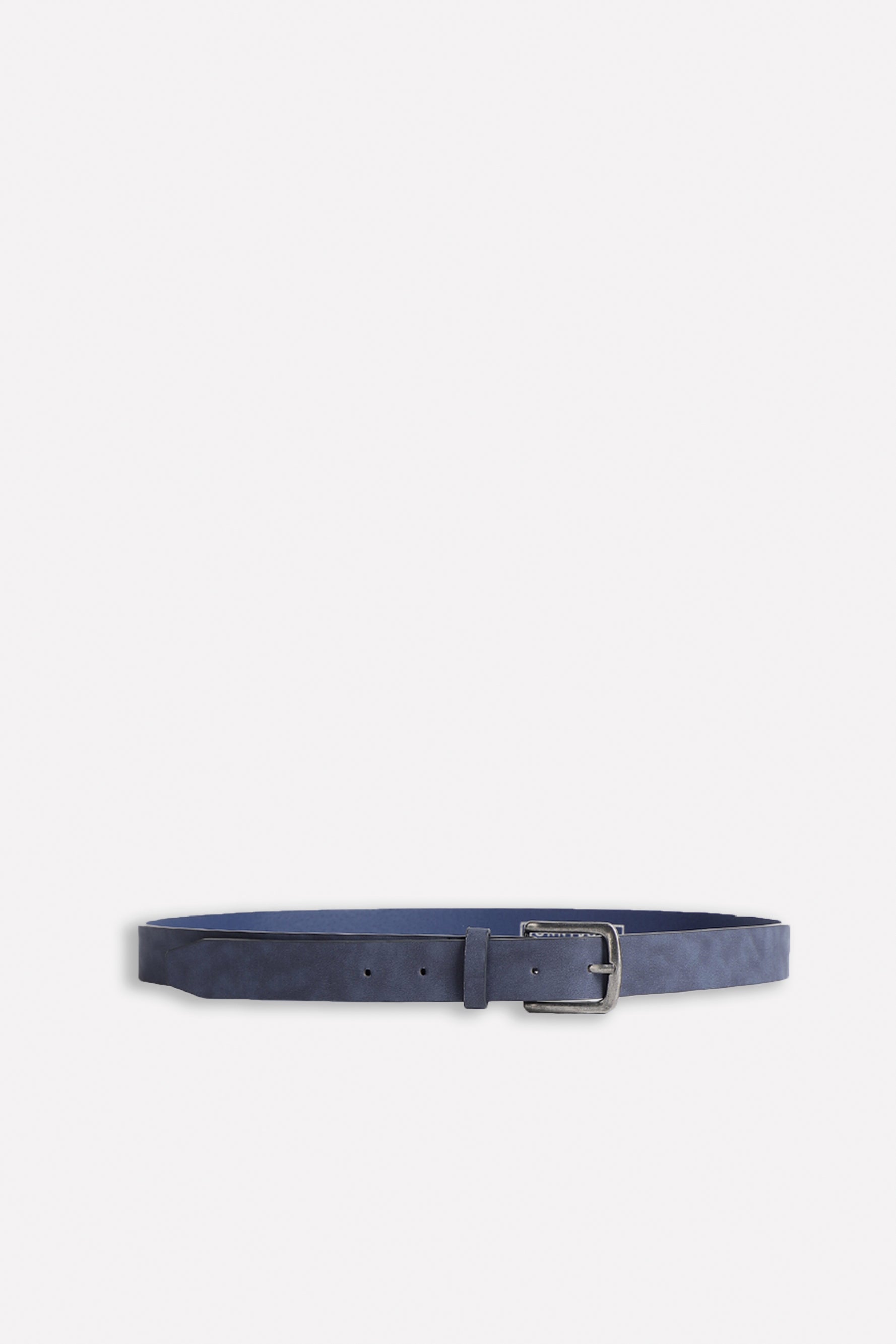 CINTURA BASIC EFFETTO PELLE BLEU