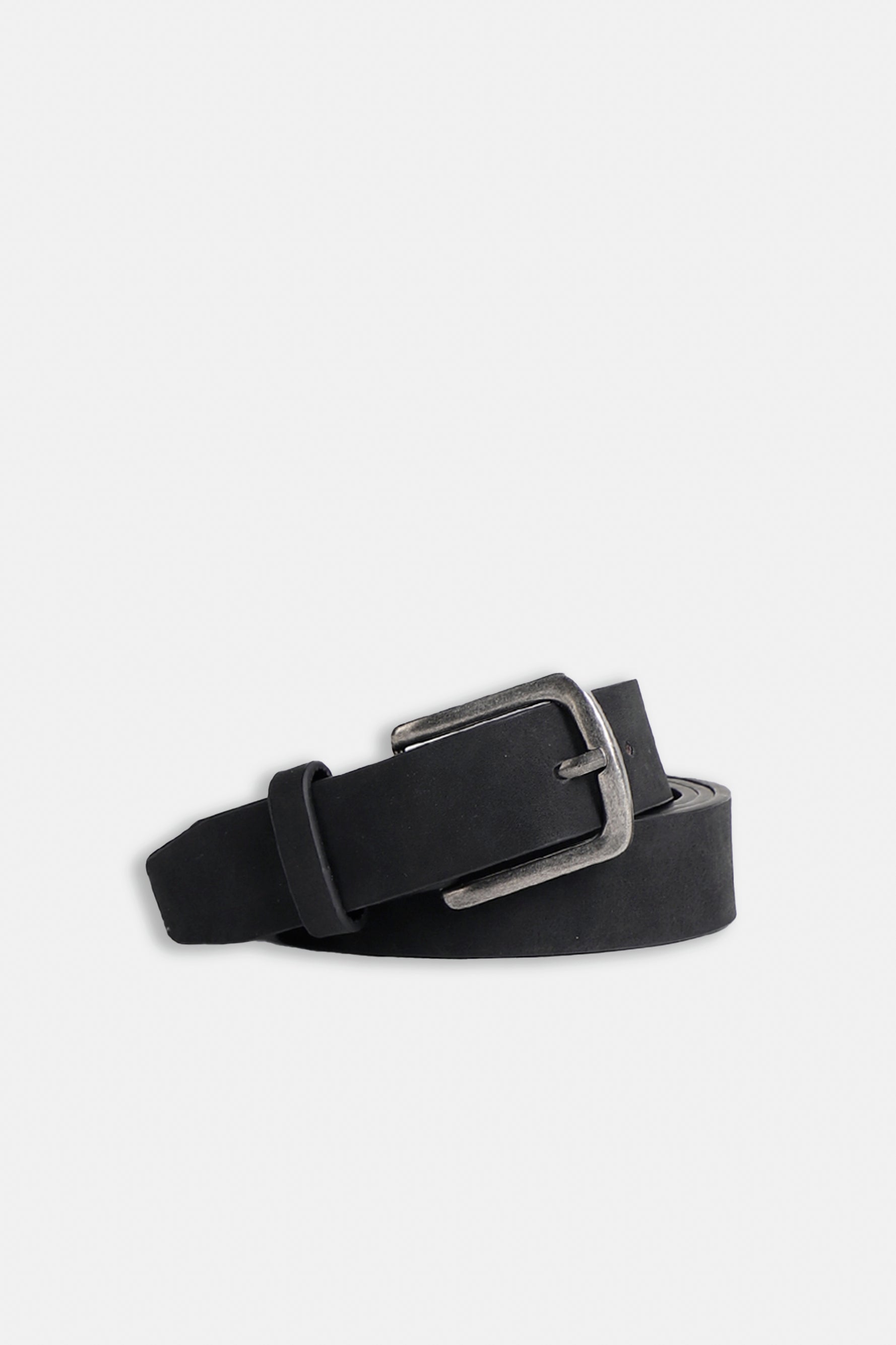 CINTURA BASIC EFFETTO PELLE NERO
