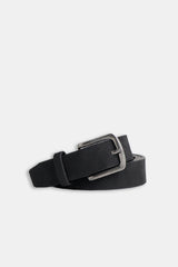 CINTURA BASIC EFFETTO PELLE NERO