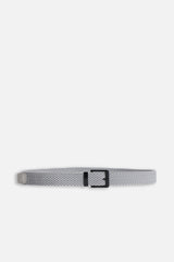 CINTURA IN CORDA ELASTICA GRIGIO CHIARO