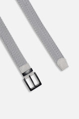 CINTURA IN CORDA ELASTICA GRIGIO CHIARO