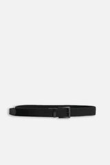 CINTURA IN CORDA ELASTICA NERO