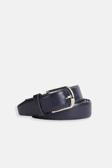 CINTURA CLASSIC EFFETTO PELLE BLEU
