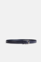 CINTURA CLASSIC EFFETTO PELLE BLEU