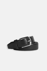 CINTURA CLASSIC EFFETTO PELLE NERO