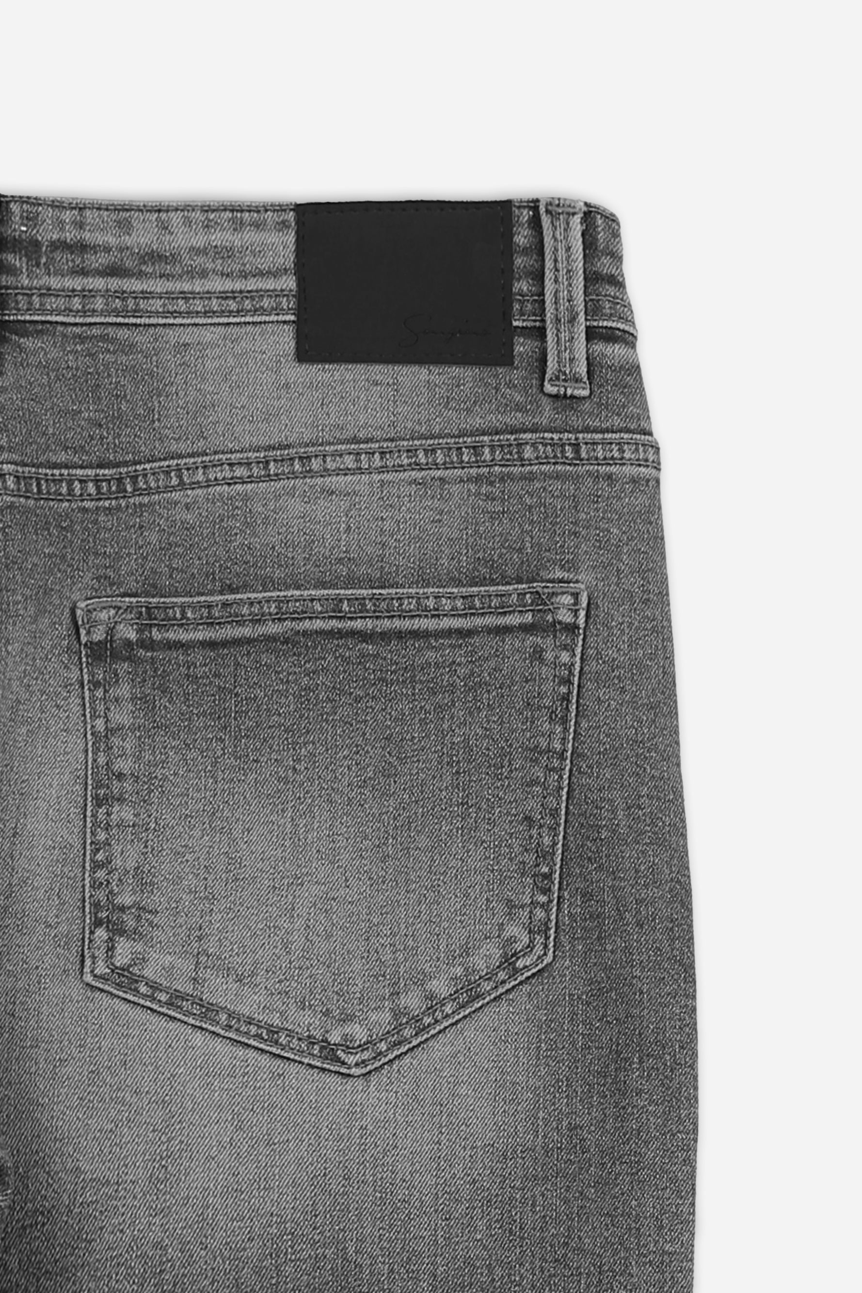 JEANS REGULAR FIT GRIGIO
