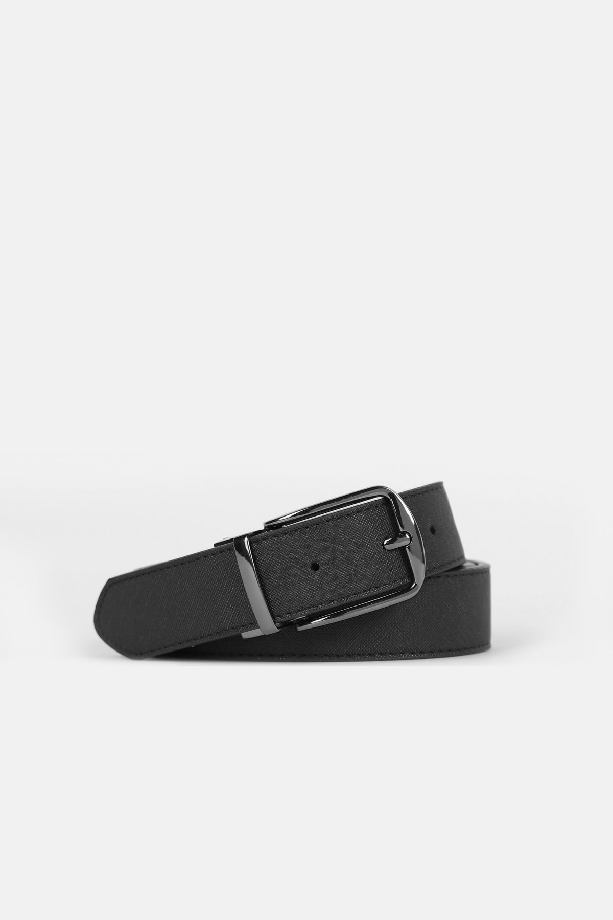 CINTURA REVERSIBILE NERO