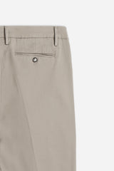 PANTALONI CHINOS DOPPIA PENCES BEIGE