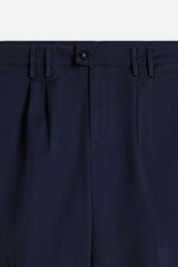 PANTALONI CHINOS DOPPIA PENCES BLEU