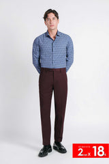 CAMICIA FANTASIA STRETCH AVION