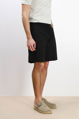 BERMUDA JOGGER CON COULISSE NERO