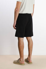 BERMUDA JOGGER CON COULISSE NERO