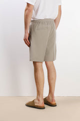 BERMUDA JOGGER CON COULISSE SABBIA