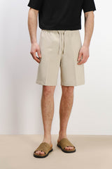 BERMUDA JOGGER BEIGE