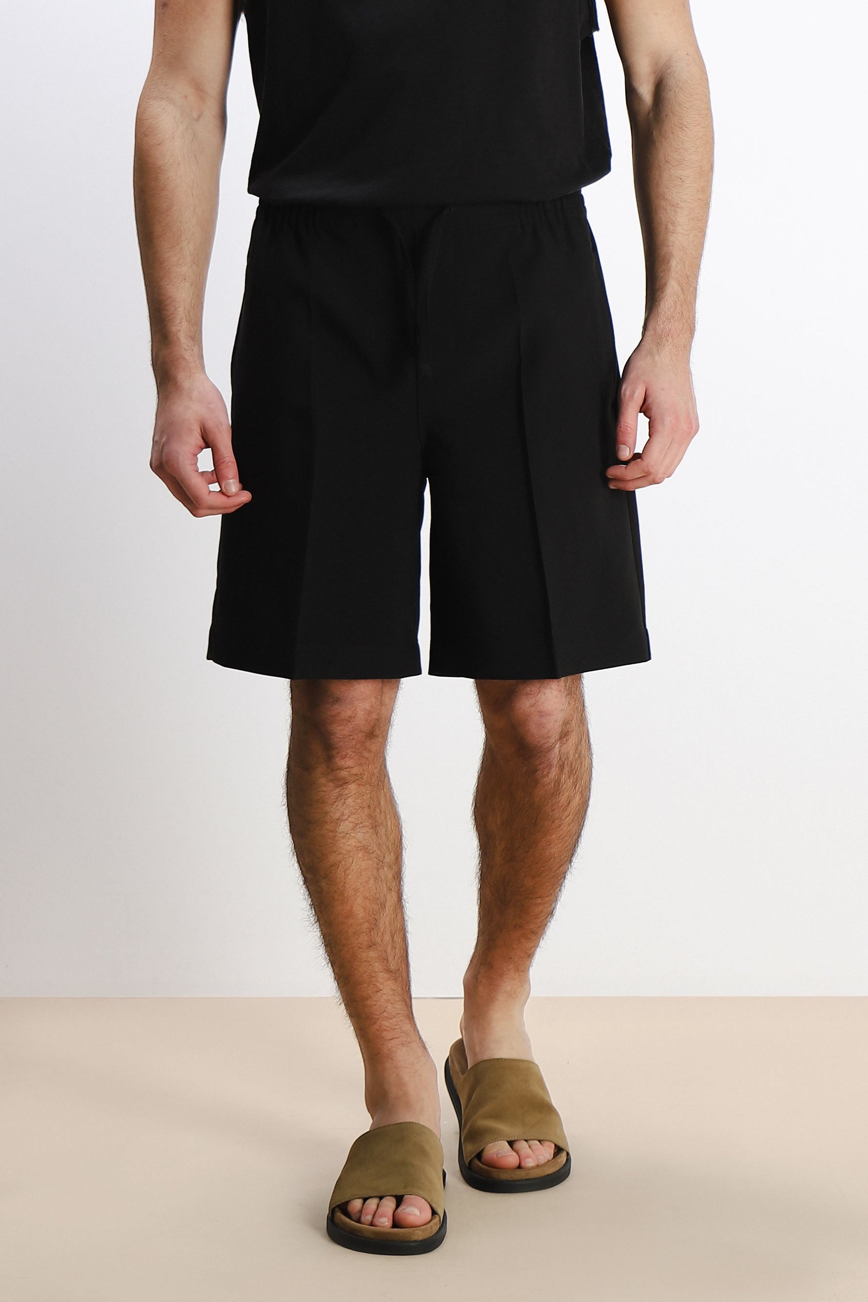 BERMUDA JOGGER NERO