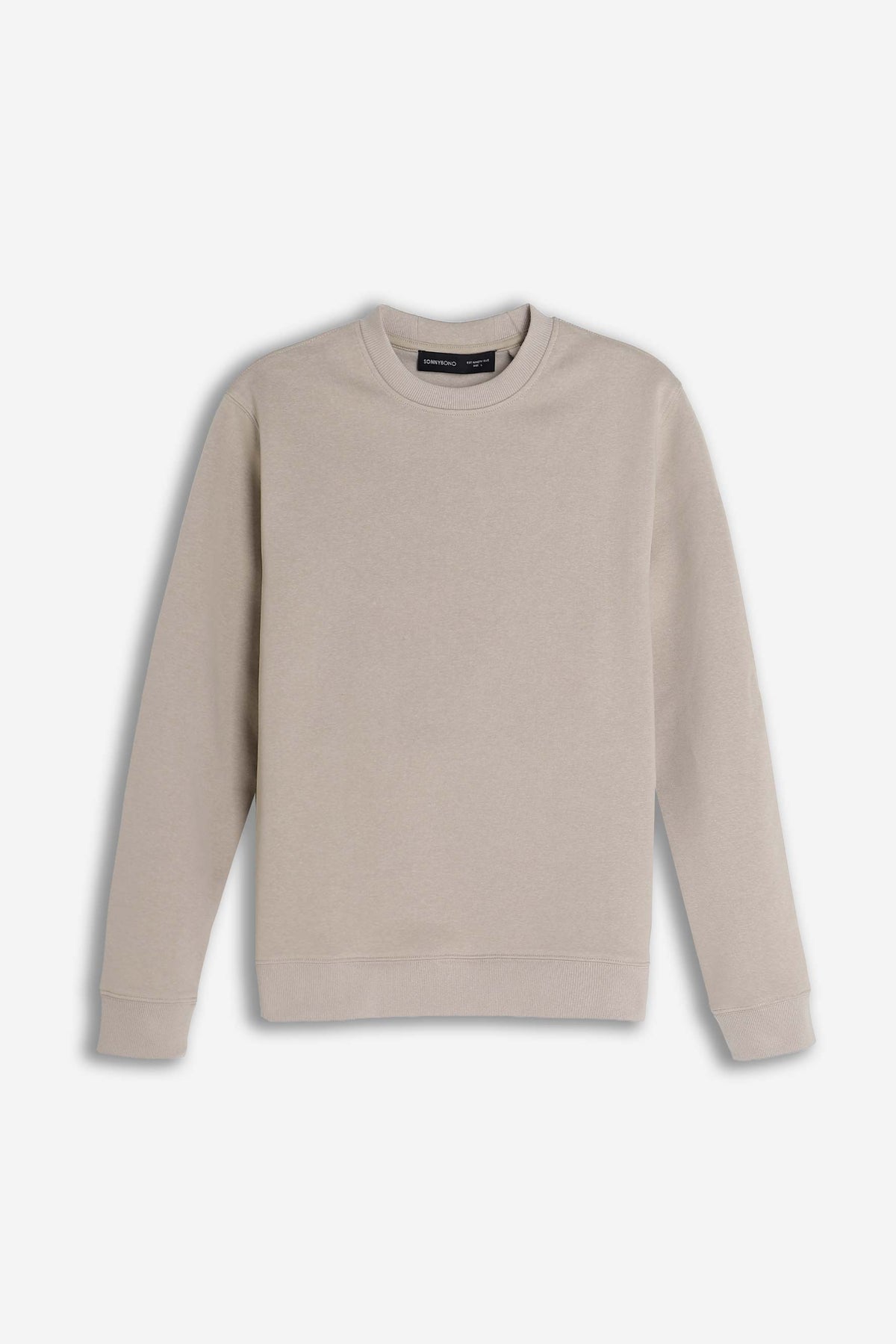 FELPA GIROCOLLO BASIC BEIGE