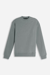 FELPA GIROCOLLO BASIC GRIGIO MEDIO