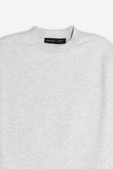 FELPA GIROCOLLO BASIC M ECRU