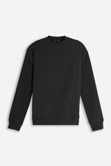 FELPA GIROCOLLO BASIC NERO