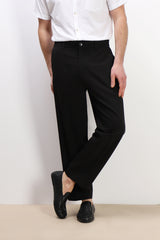 PANTALONE JOGGER MORBIDO NERO