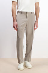 PANTALONE JOGGER  MORBIDO SABBIA