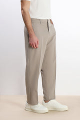 PANTALONE JOGGER  MORBIDO SABBIA
