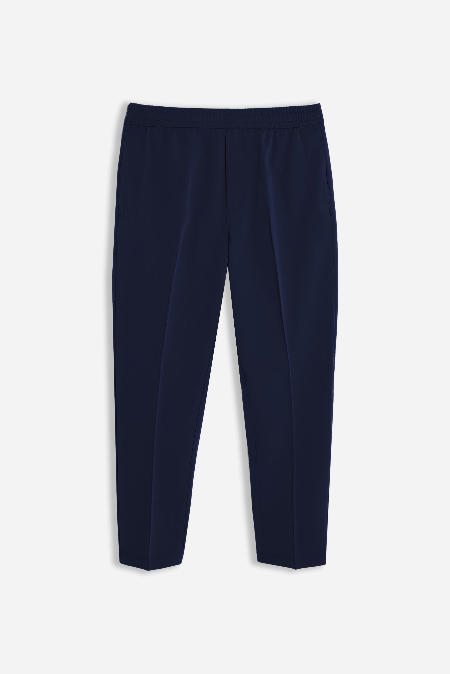 PANTALONE JOGGER MORBIDO CON COULISSE BLEU