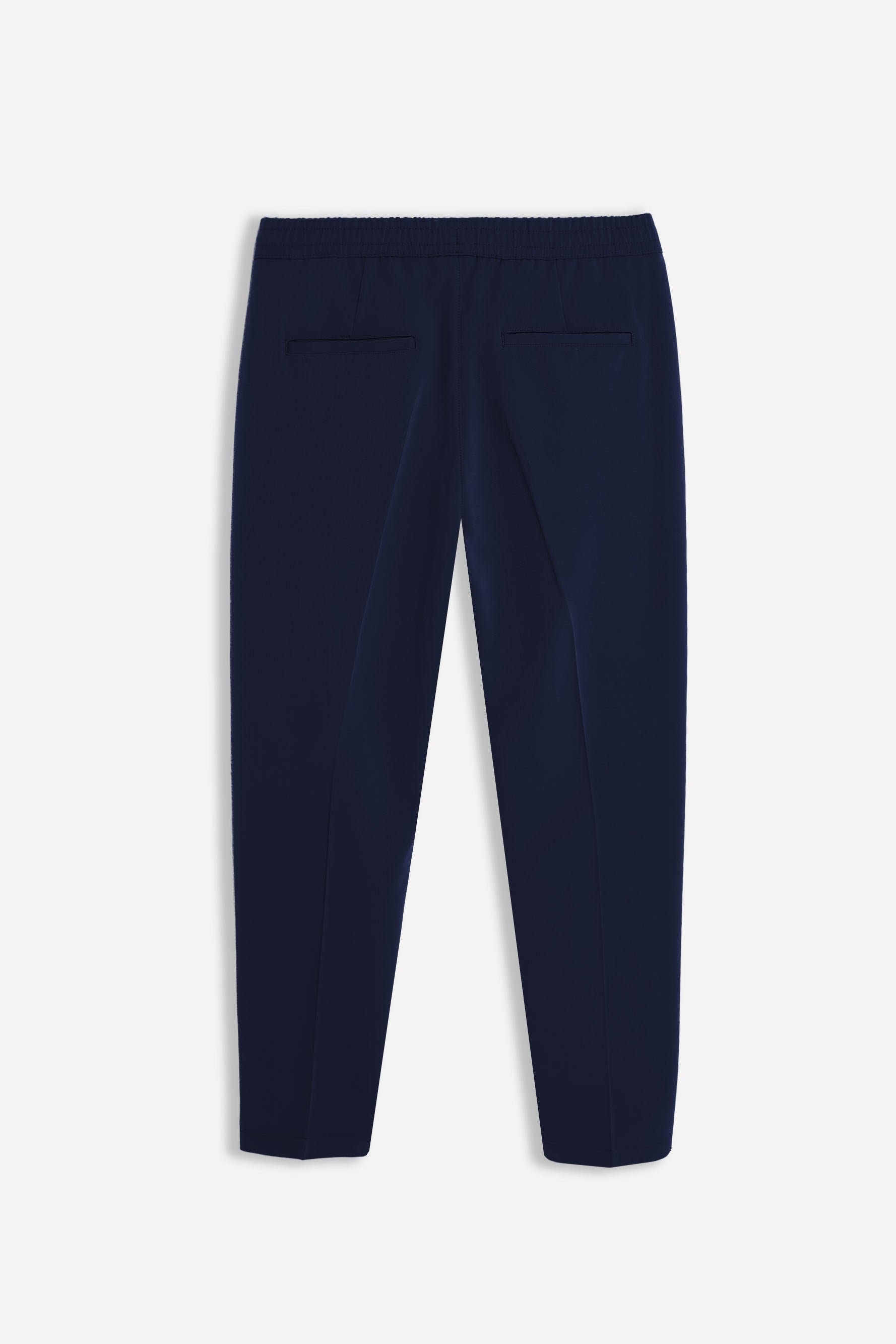 PANTALONE JOGGER MORBIDO CON COULISSE BLEU