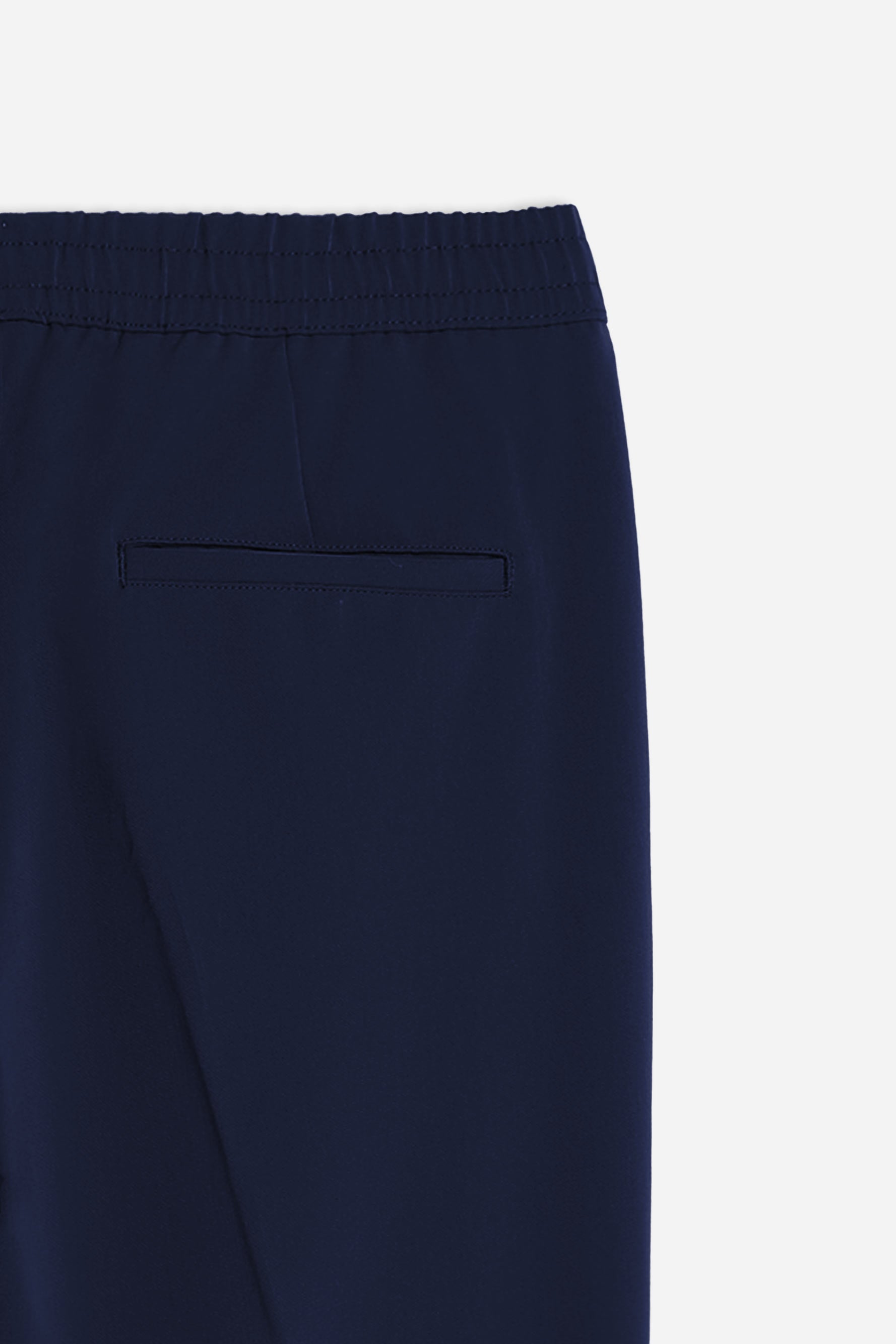 PANTALONE JOGGER MORBIDO CON COULISSE BLEU