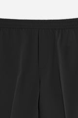 PANTALONE JOGGER MORBIDO CON COULISSE NERO