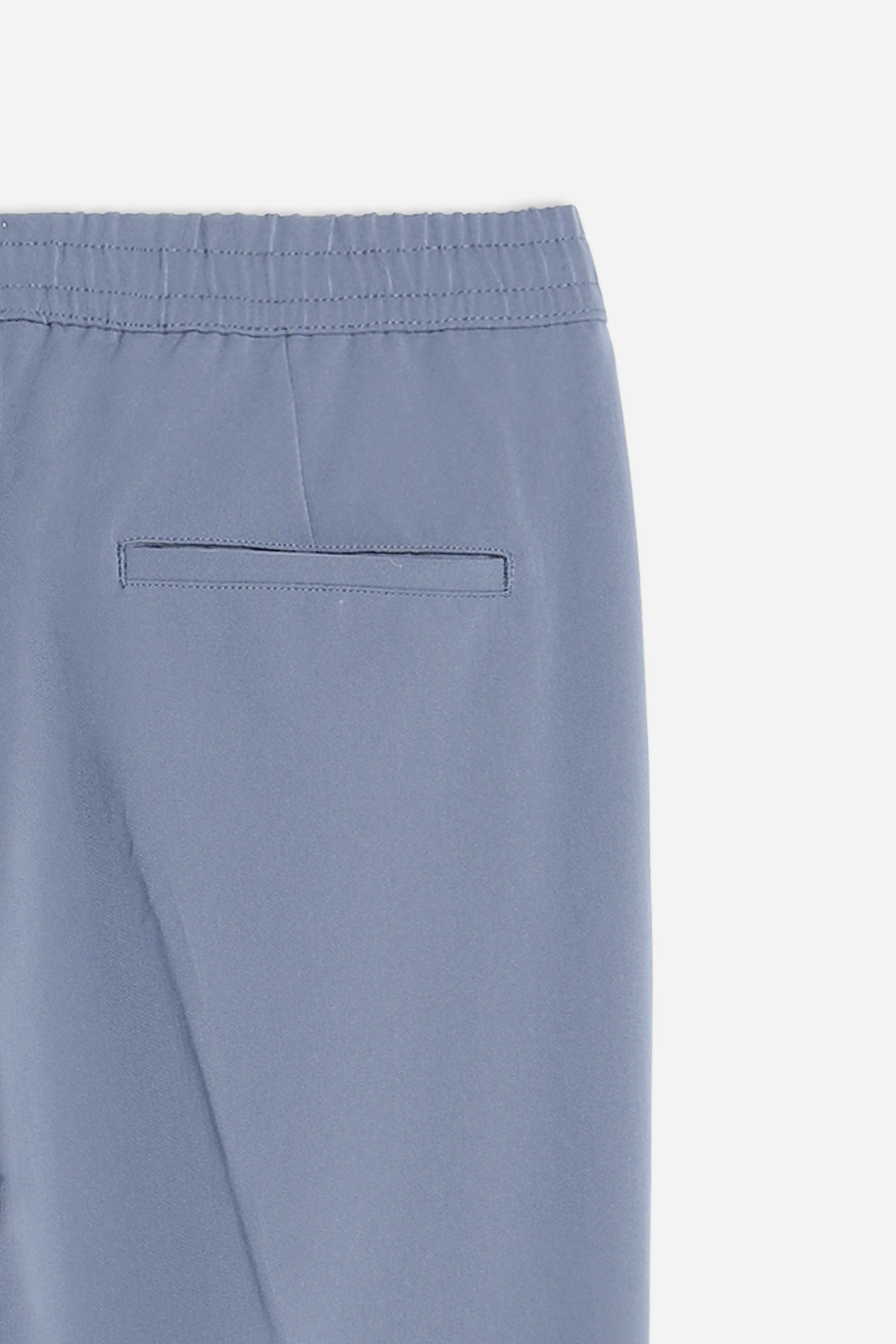 PANTALONE JOGGER MORBIDO CON COULISSE POLVERE