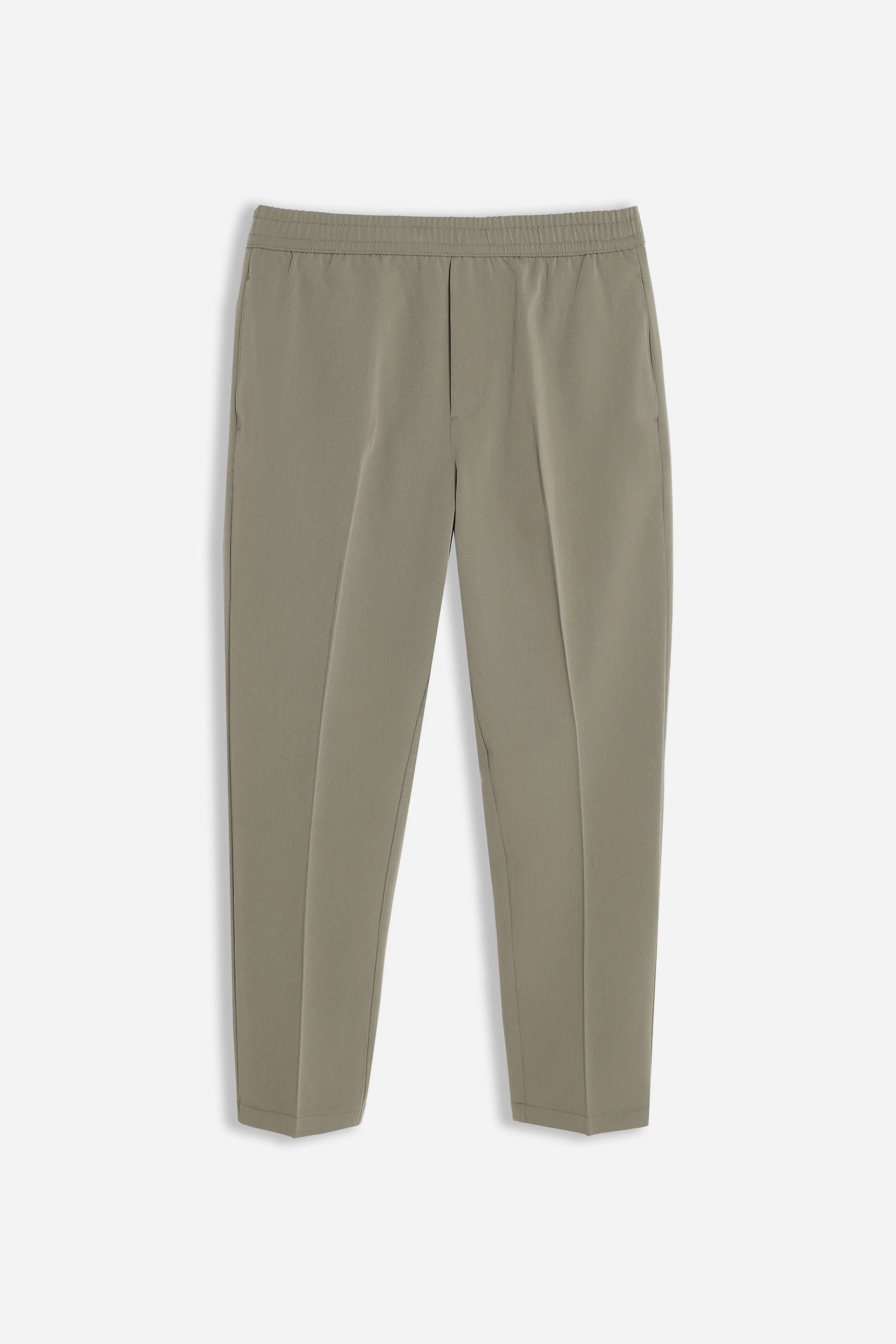 PANTALONE JOGGER MORBIDO CON COULISSE SABBIA