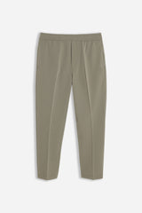 PANTALONE JOGGER MORBIDO CON COULISSE SABBIA