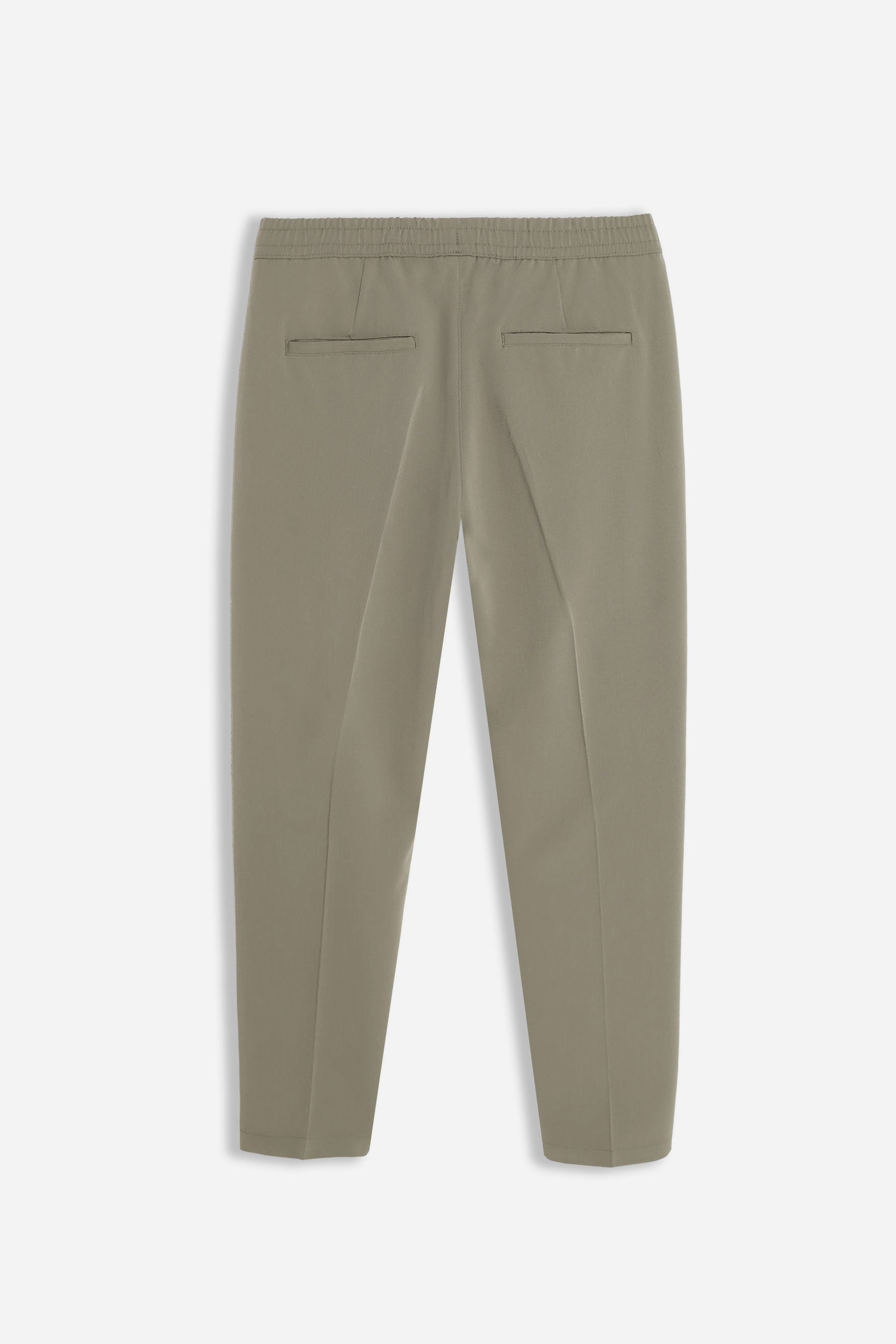 PANTALONE JOGGER MORBIDO CON COULISSE SABBIA