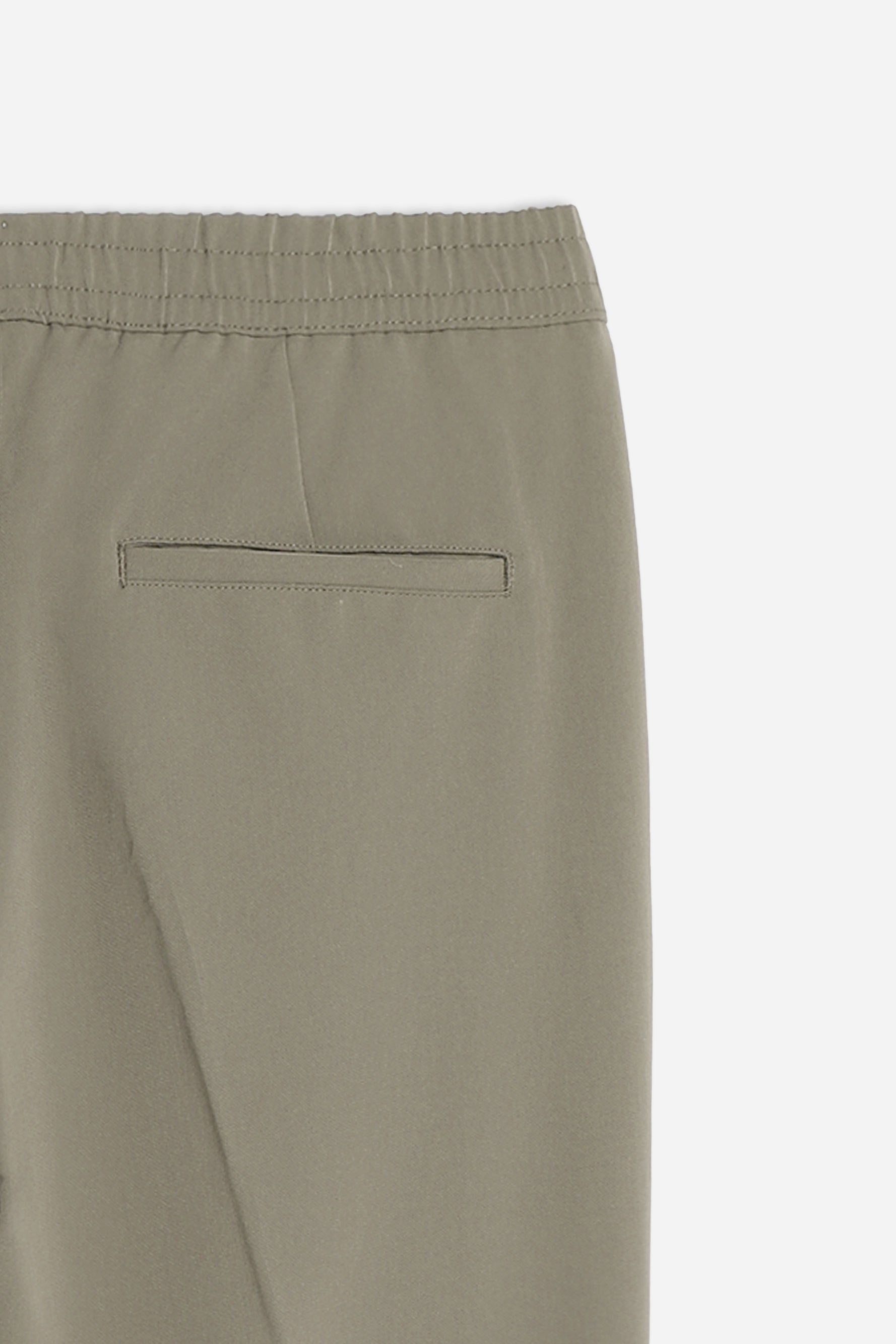 PANTALONE JOGGER MORBIDO CON COULISSE SABBIA