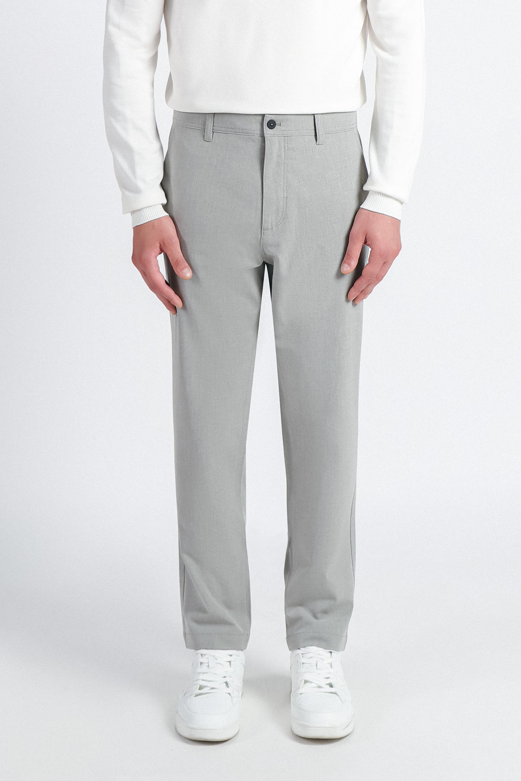 PANTALONE CHINO FORMAL GRIGIO