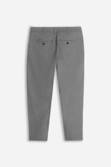 PANTALONE MORBIDO TASCA AMERICA GRIGIO SCURO