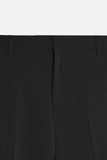 PANTALONE MORBIDO CON TASCONI NERO