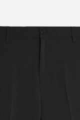 PANTALONE MORBIDO CON TASCONI NERO