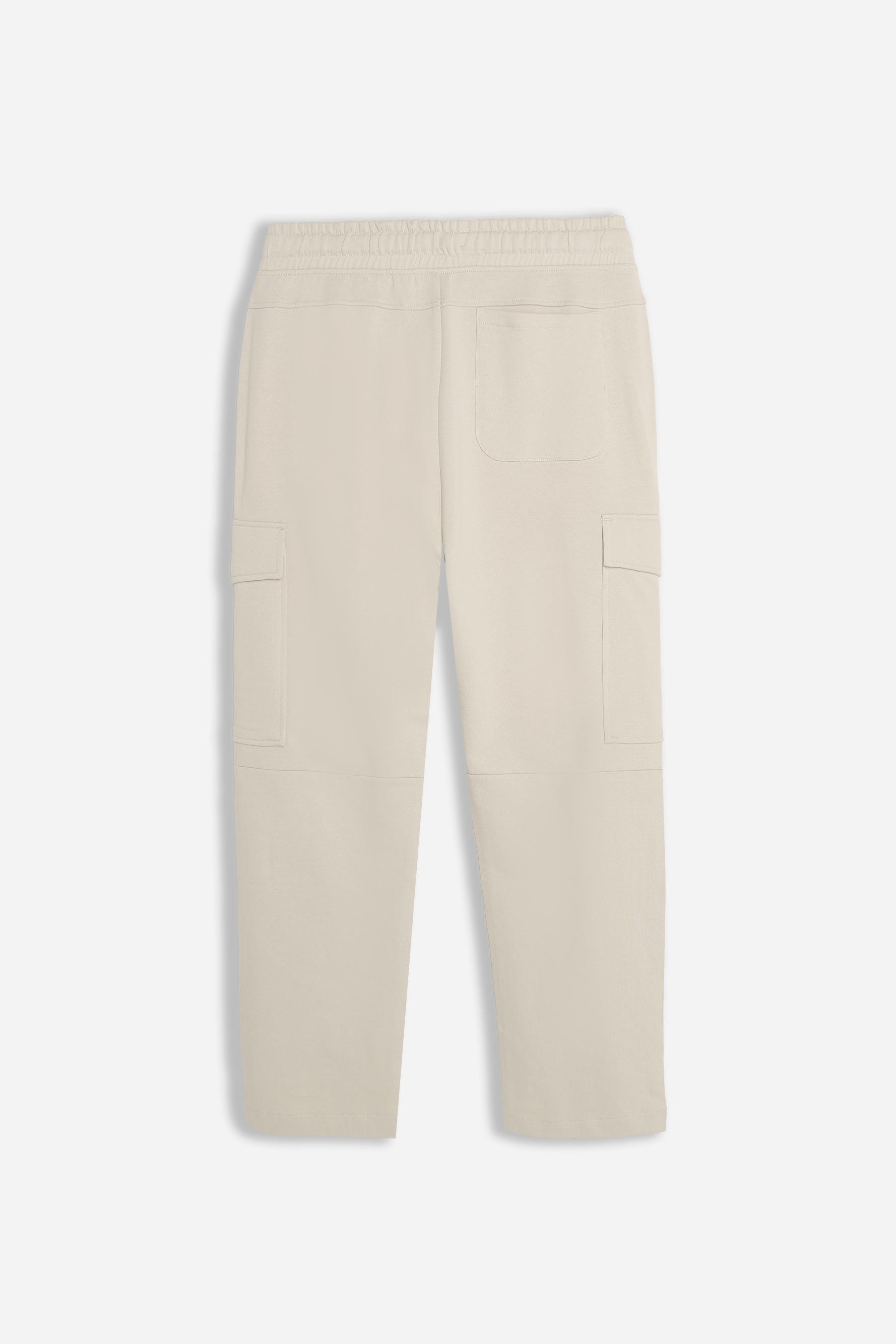PANTALONE JOGGER IN FELPA E COULISSE BEIGE CHIARO